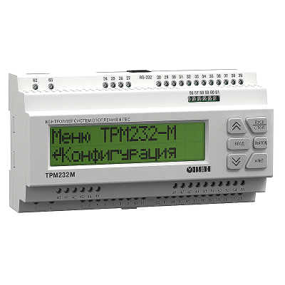 Контроллер ТРМ232М для отопления и ГВС с управлением насосами