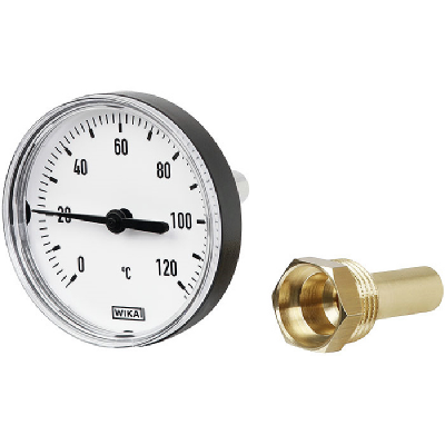 Термометр биметаллический Wika Модели A52, R52 Артикул 36525154 для промышленного применения