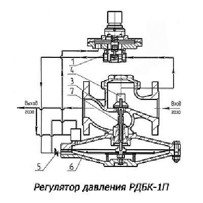 Схема регулятора РДБК-1П-25